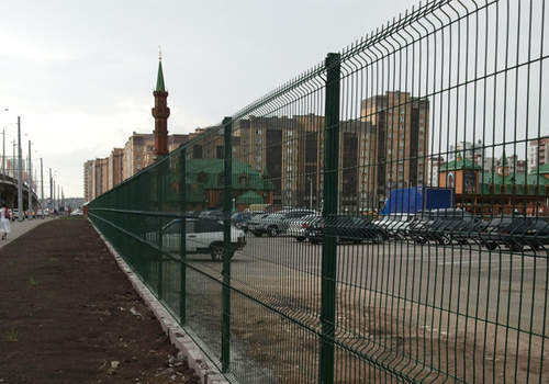 Ограждение территории автостоянки в Москве